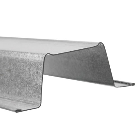 25 Gauge Furring Hat Channel for Resilient Sound Isolation Clips