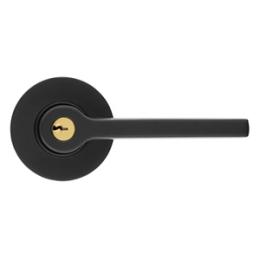 Round Rose, Black, Keyed