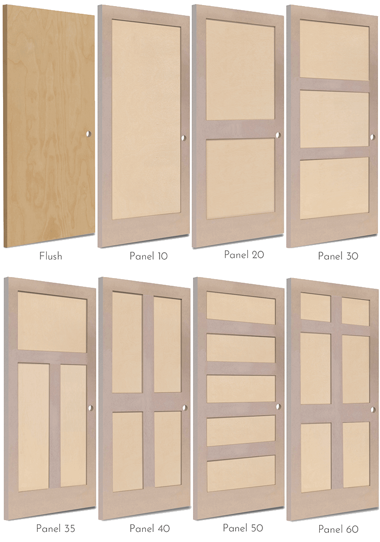 IsoDoor SD Recessed Panel Drawings